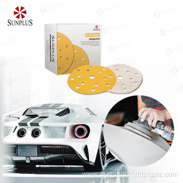 Automotive Sandpaper Gold Disc Auto Body Sanding